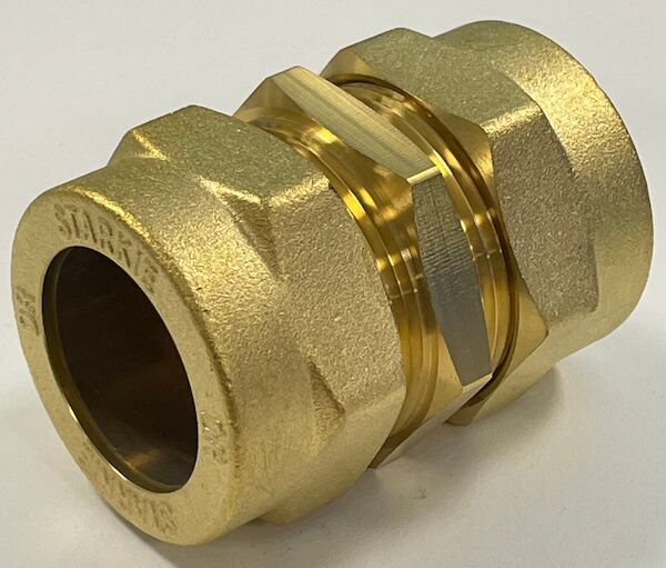 STARKIE #10 x 32mm copper to copper coupling - Lead free