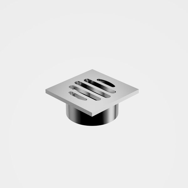 Square Floor Waste - 50mm Outlet - Grate - Coming Soon