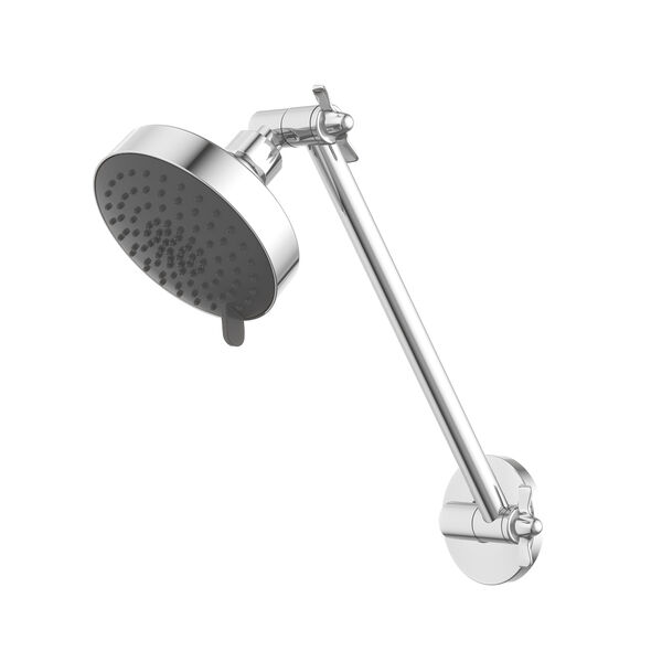 Splash Hi-Rise Adjustable Wall Shower 5 Function - Chrome