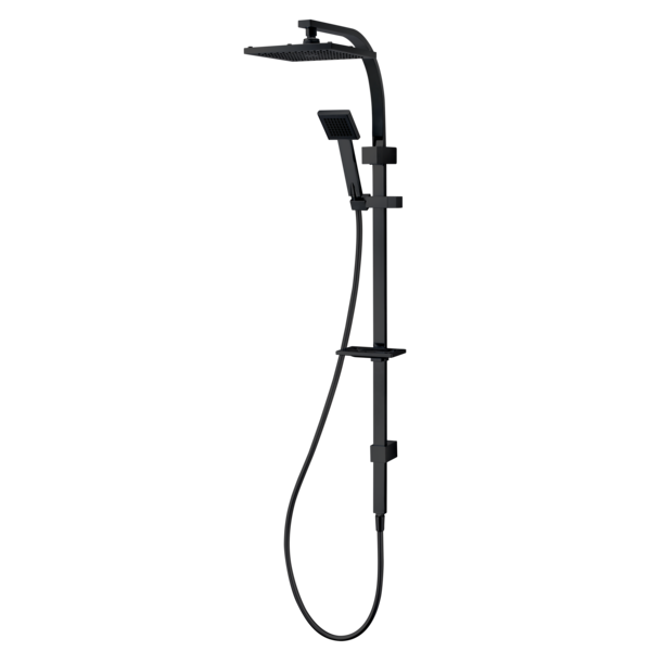 Rere Exposure Shower System Rail - Matte Black