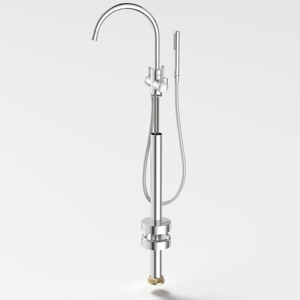 Caroma Riviere  Freestanding Bath Filler with Handshower - Trim Kit - Coming August 2026