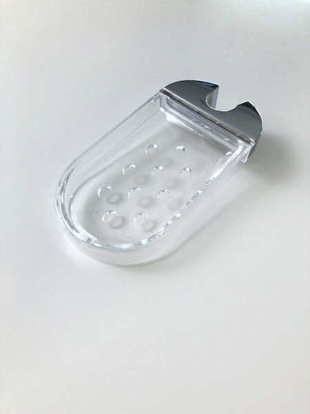 Soap Dish for Jupiter Rail - Clear