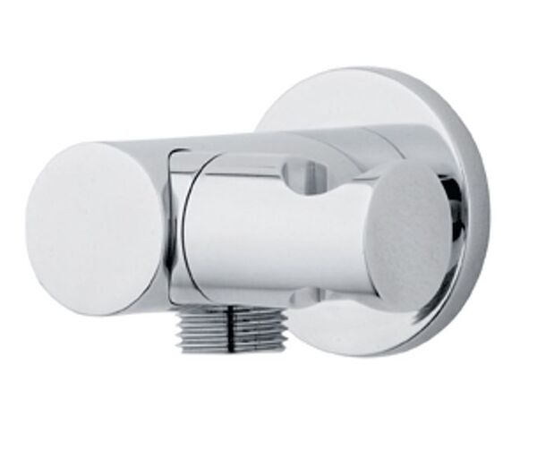 Round Deluxe Wall Outlet Bracket