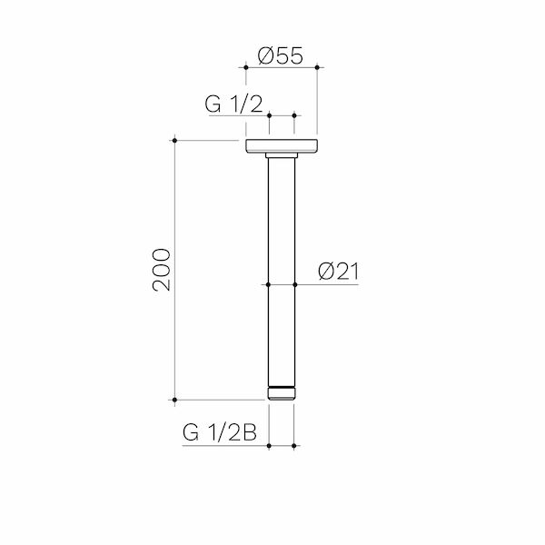 https://stsharedaueastprodn8wg.blob.core.windows.net/pim-assets/ProductThumbnail/99658C-99658B-99658GM-99658BB-99658BN-Urbane-II-Ceiling-Arm-200mm.jpg