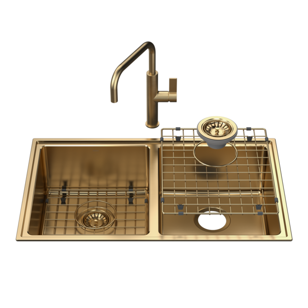 https://stsharedaueastprodn8wg.blob.core.windows.net/pim-assets/ProductThumbnail/99671BB56A-DBL Urbane II Double Bowl Sink with Urbane II  Sink Mixer - Brushed Brass_bundle.png