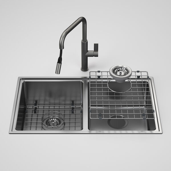https://stsharedaueastprodn8wg.blob.core.windows.net/pim-assets/ProductThumbnail/99672GM56A-DBL Urbane II Double Bowl Sink with Urbane II  Pull Out Sink Mixer - Gunmetal_bundle.jpg