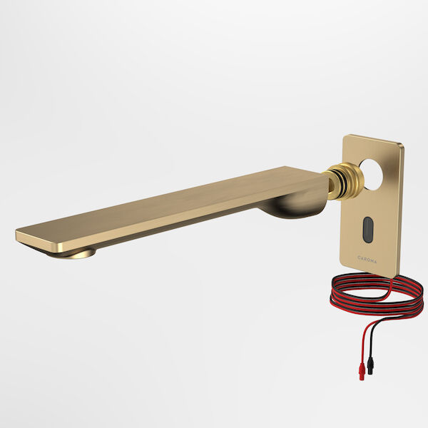 https://stsharedaueastprodn8wg.blob.core.windows.net/pim-assets/ProductThumbnail/99678BB6A Urbane II_Sensor 220mm Wall Outlet_Trim Kit_Brushed Brass.jpg