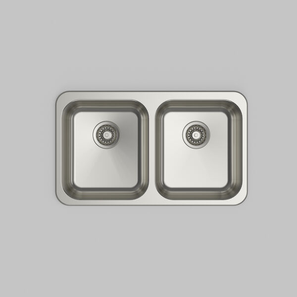 ARCTIC DOUBLE BOWL OverMount 0 taphole