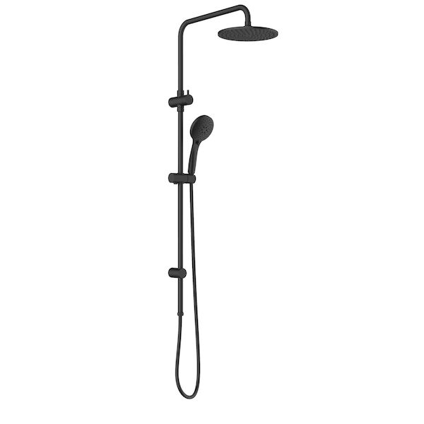 https://stsharedaueastprodn8wg.blob.core.windows.net/pim-assets/ProductThumbnail/BAS033B3A Basis Round Rail Shower with overhead Black.jpg