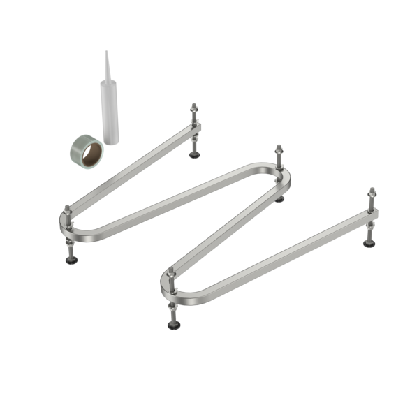 Bath Support Frame - Centre Waste
