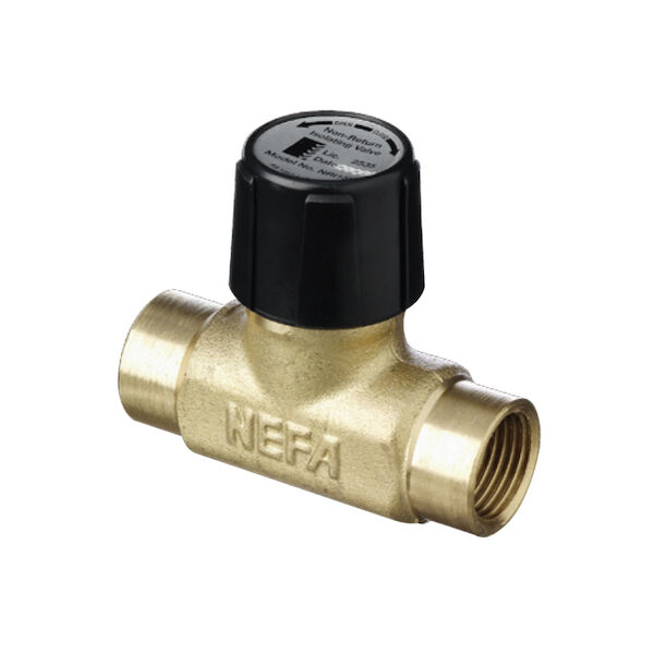 NEFA Non Return Isolating Valve 15mm Female